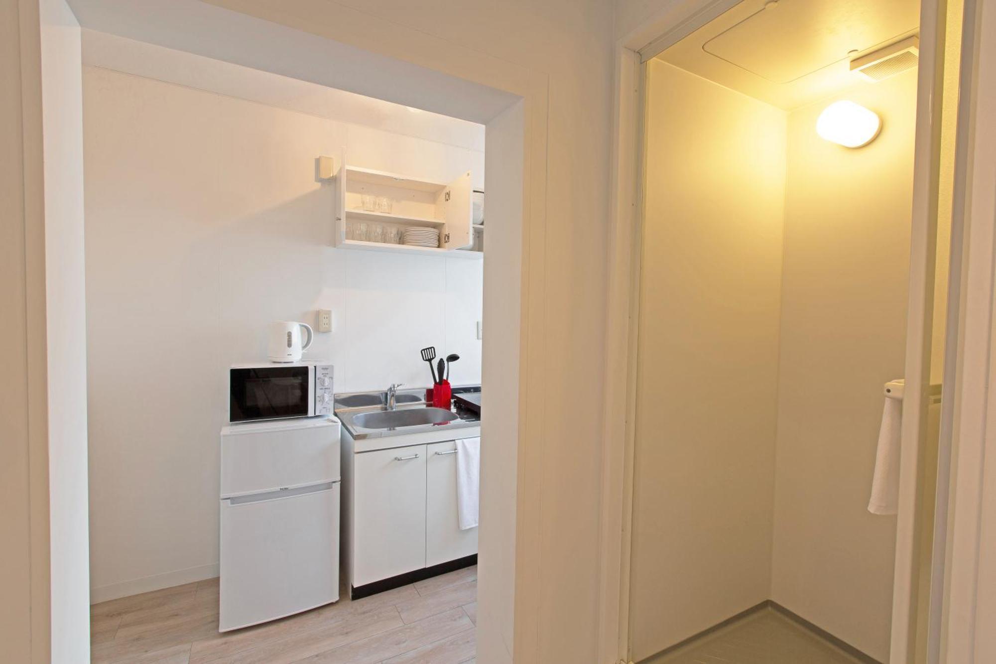 Haginochaya Apartment Osaka Buitenkant foto