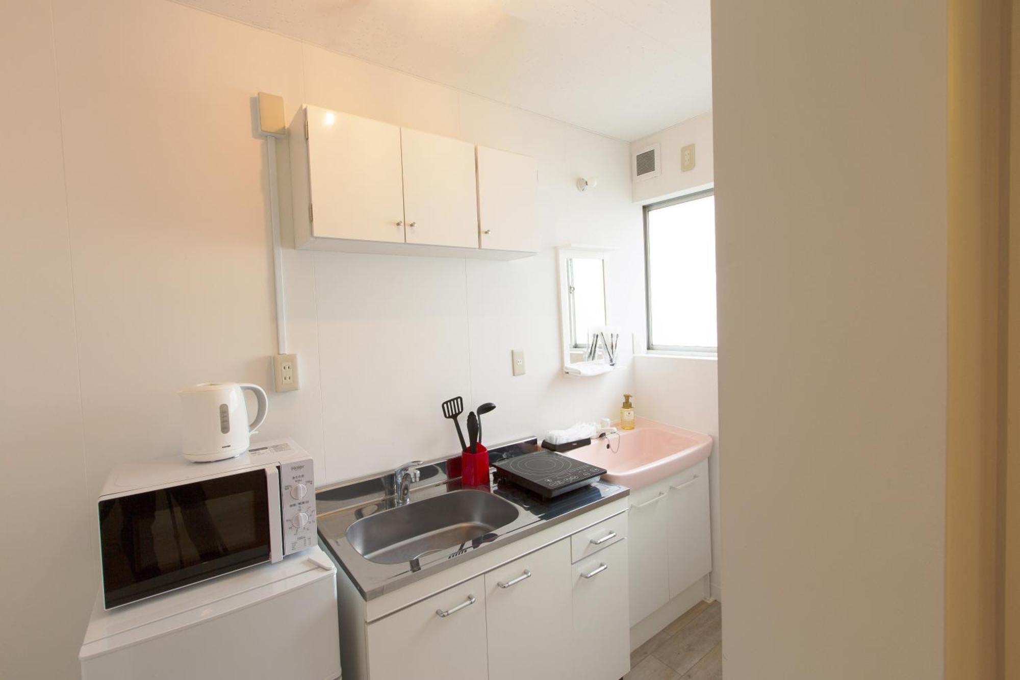 Haginochaya Apartment Osaka Buitenkant foto